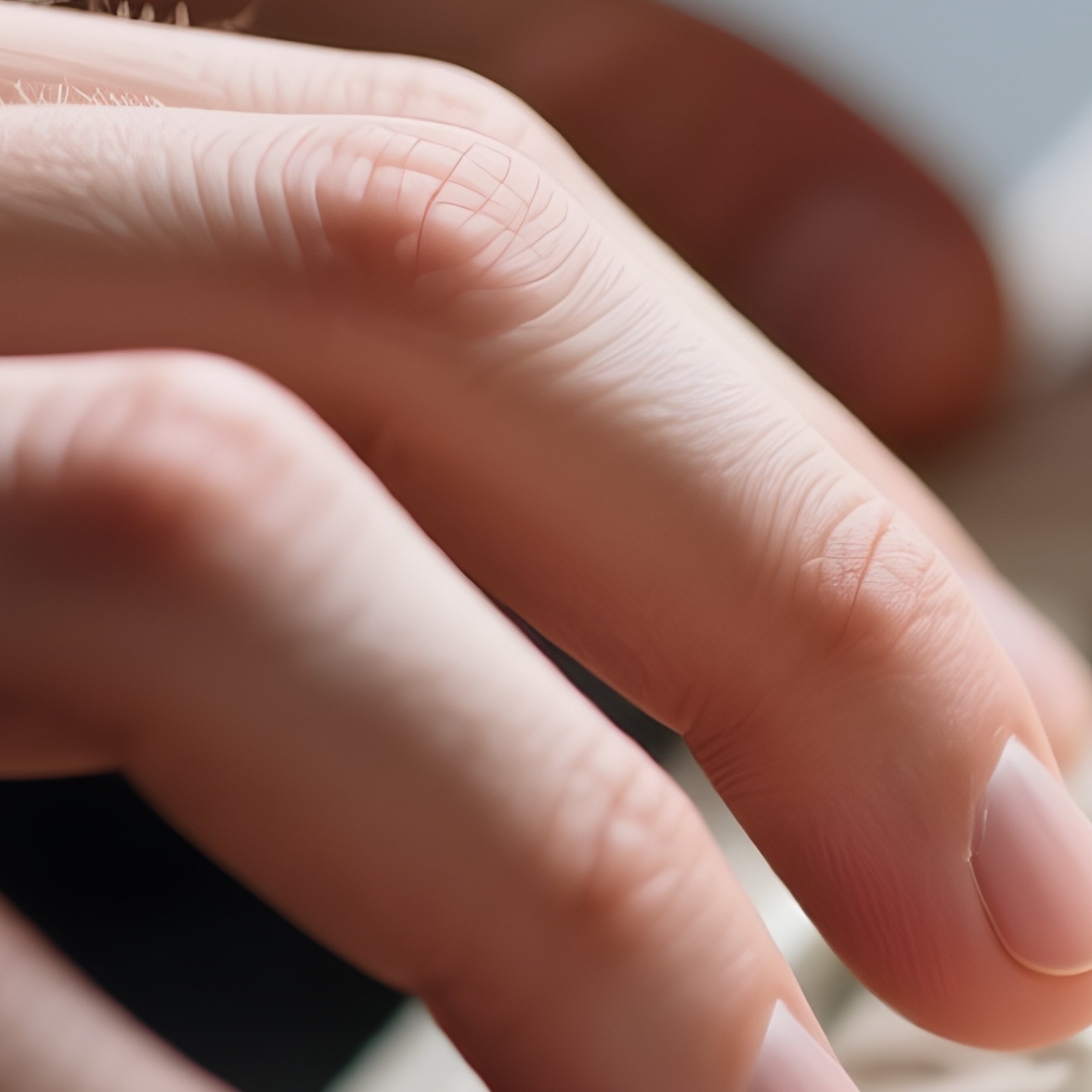 Typing Hands: A Close Up, Shallow Depth Of Field Shot Of Fingers Typing Rapidly On A Mechanical Keyboard, Symbolizing Productivity. - Full Resolution Quality Preview