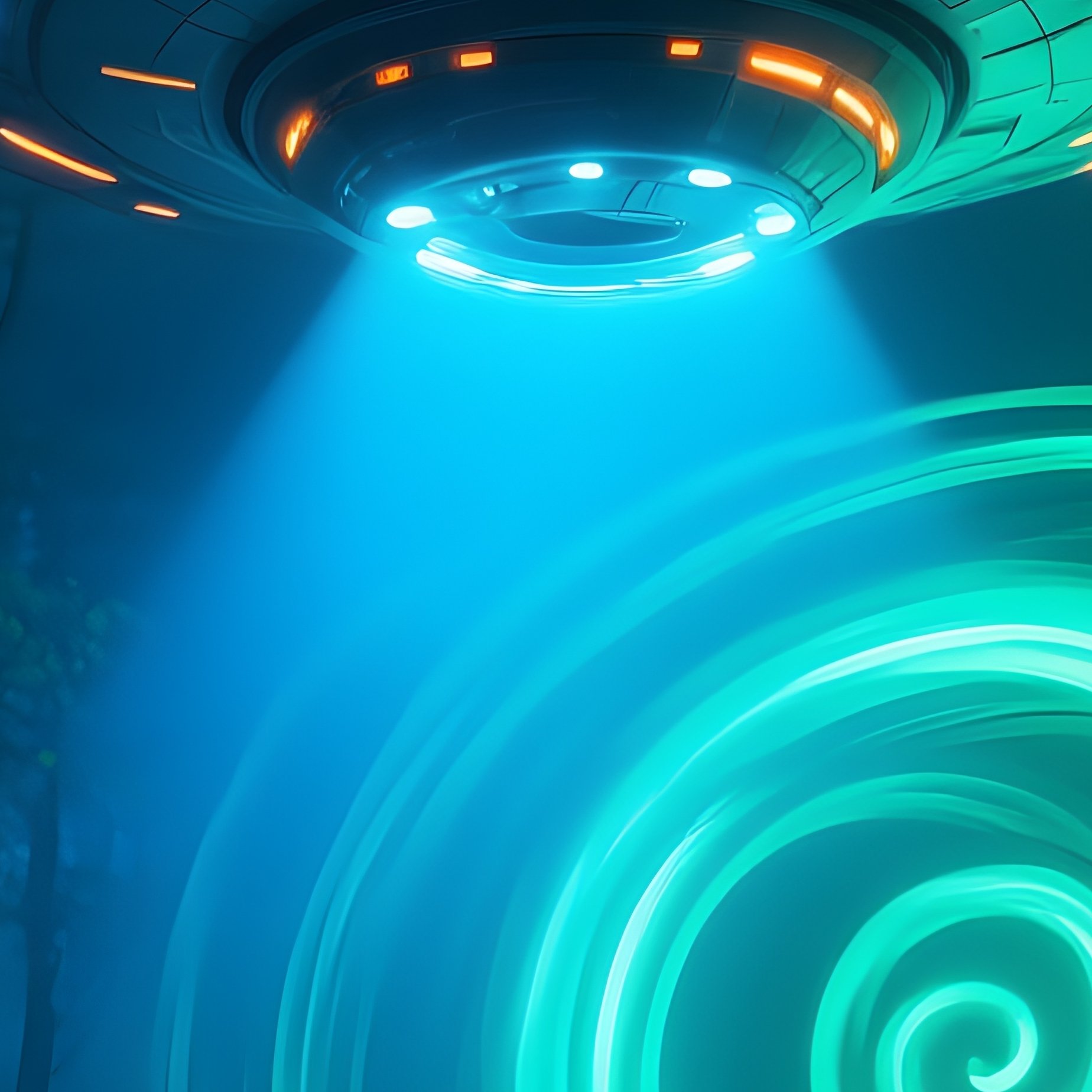 Ufo Drone Helix Raider Creatures - Full Resolution Quality Preview