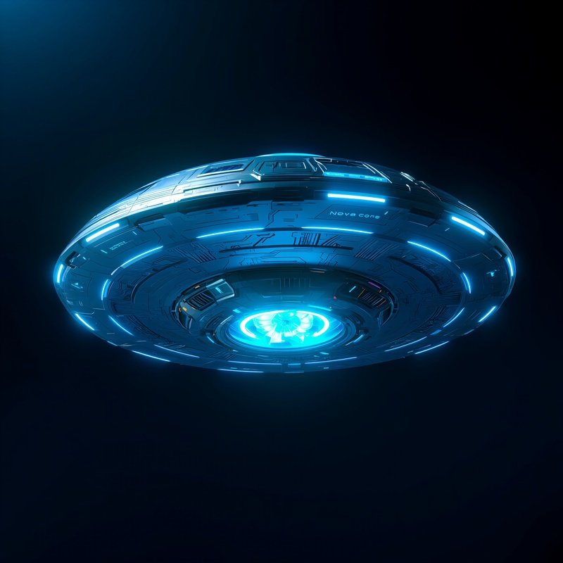 Ufo Drone Nova Core Mini Star Reactor Infinite Propulsion