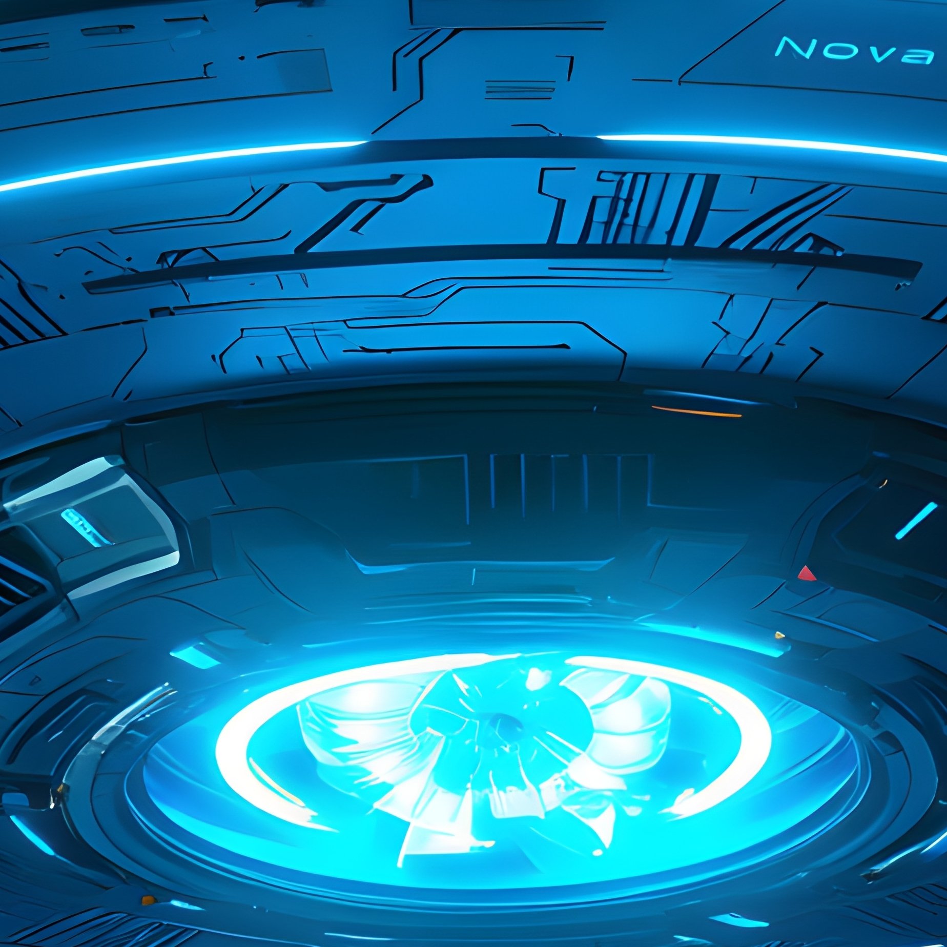 Ufo Drone Nova Core Mini Star Reactor Infinite Propulsion - Full Resolution Quality Preview