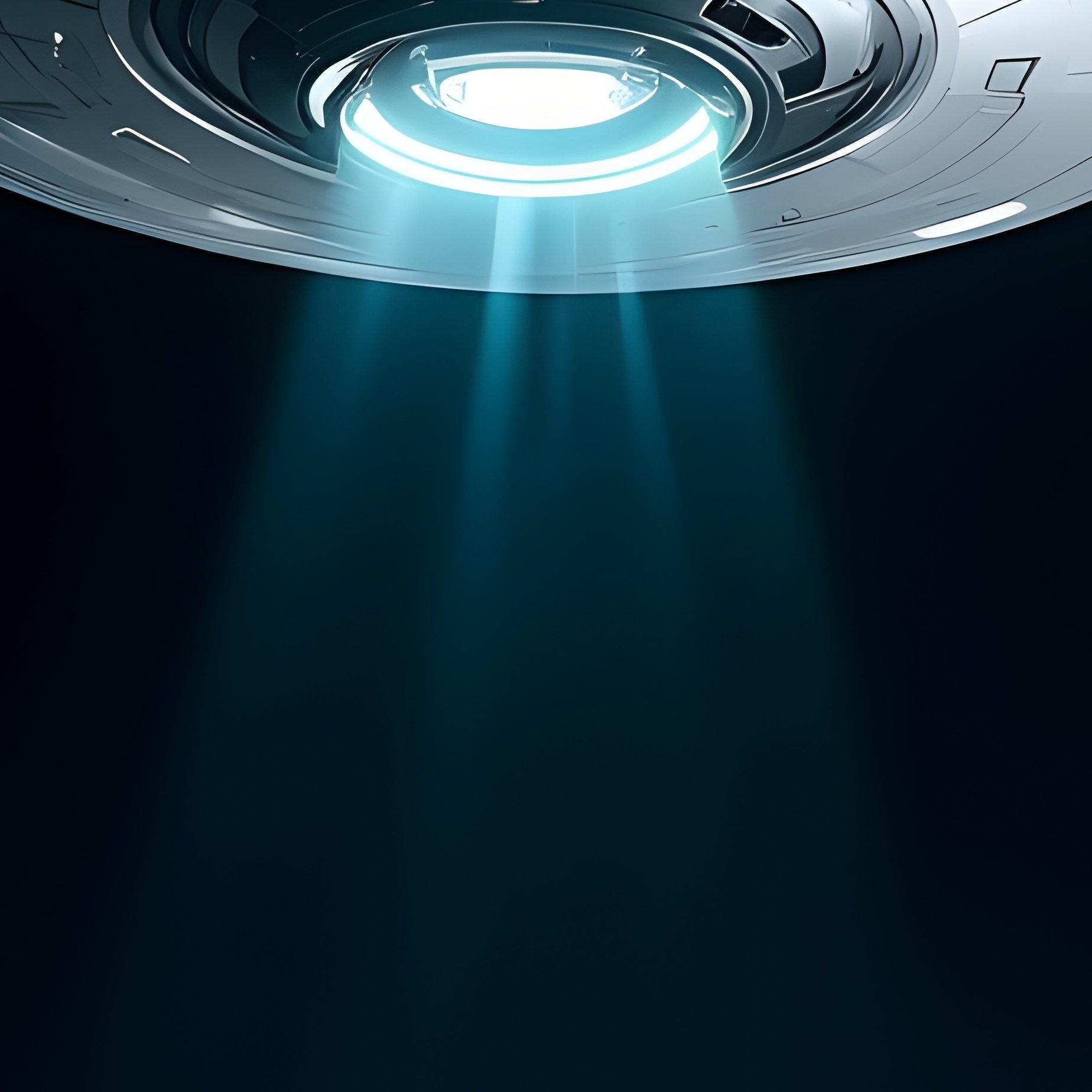 Ufo Drone Specter 9 Glowing Disk Scenario 4 - Full Resolution Quality Preview