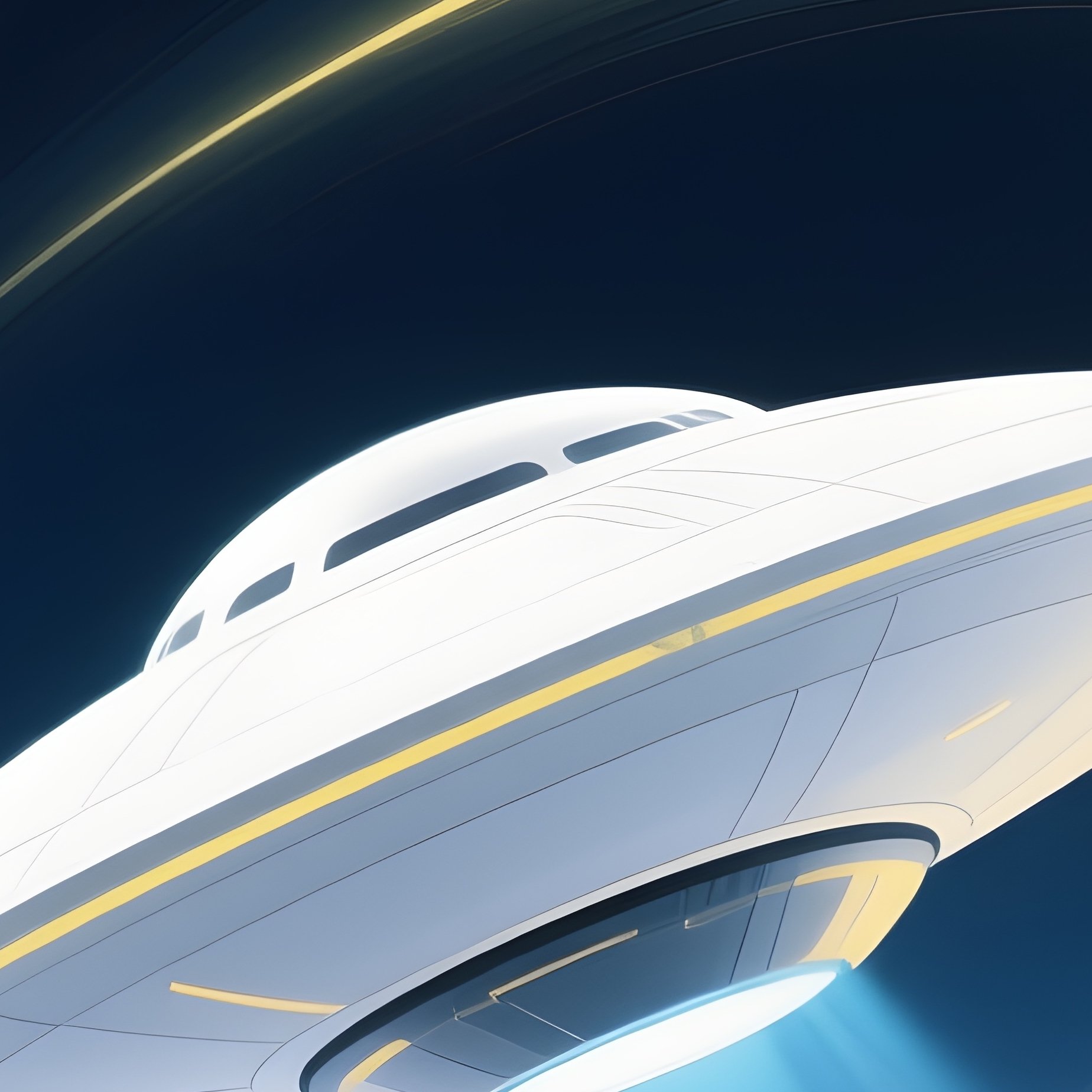 Ufo Drone Starlight Vortex Abstract Art - Full Resolution Quality Preview