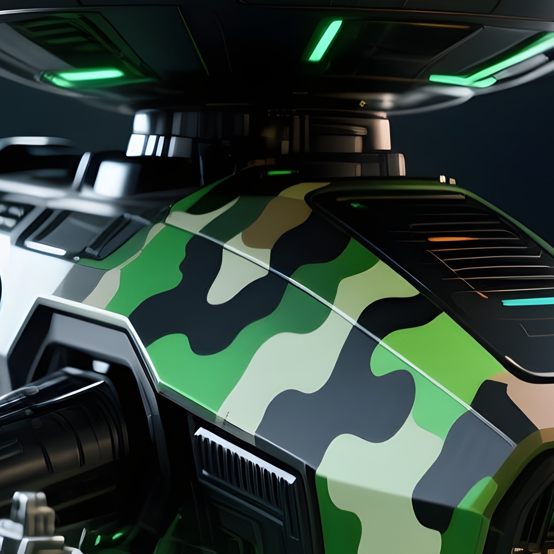 Ufo Drone Vanguard X Military Grade Alien Drone Adaptive Camouflage Beam Weaponry 1 - Full Resolution Quality Preview