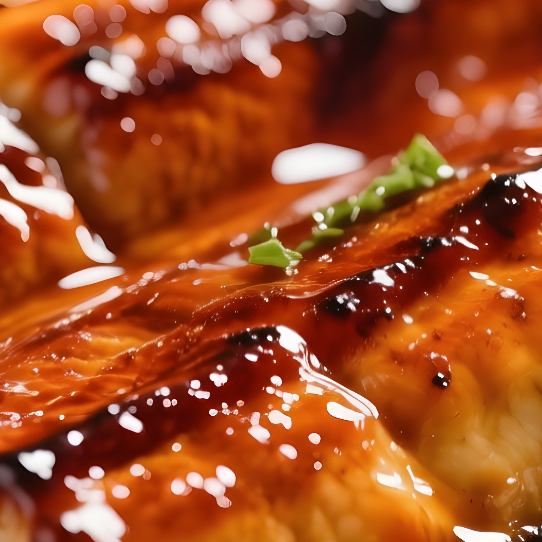 Unagi Kabayaki Grilled Eel Glazed With Sweet Soy Sauce, Served On Rice - Full Resolution Quality Preview