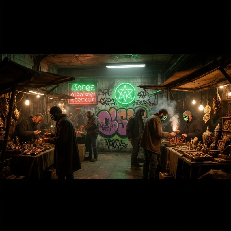 Underground Bazaar Black Market