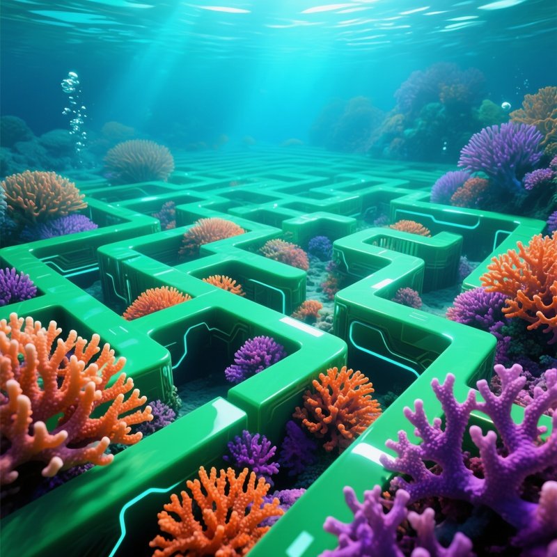 Underwater Labyrinth Coral Garden 2