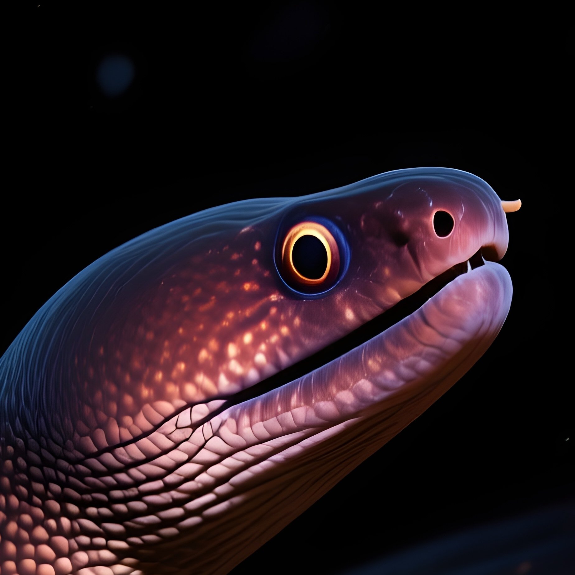 Underwater Moray Eel Coral Maze - Full Resolution Quality Preview