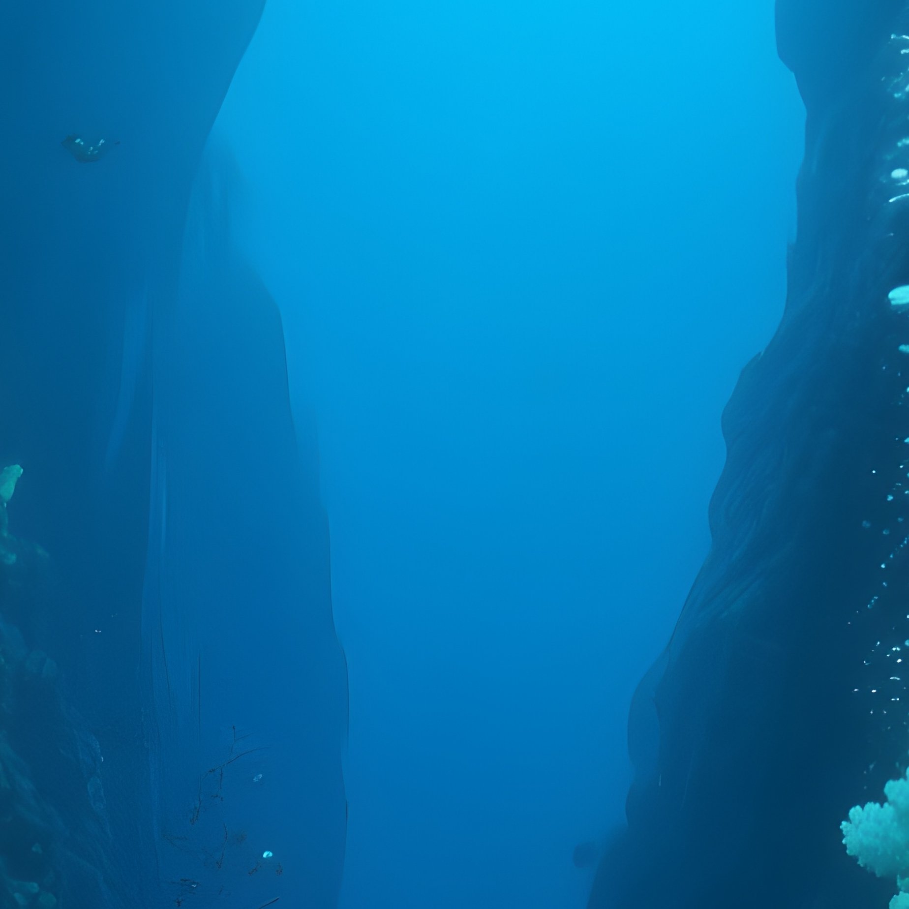Underwater Trench Alien Coral Science Fiction - Full Resolution Quality Preview