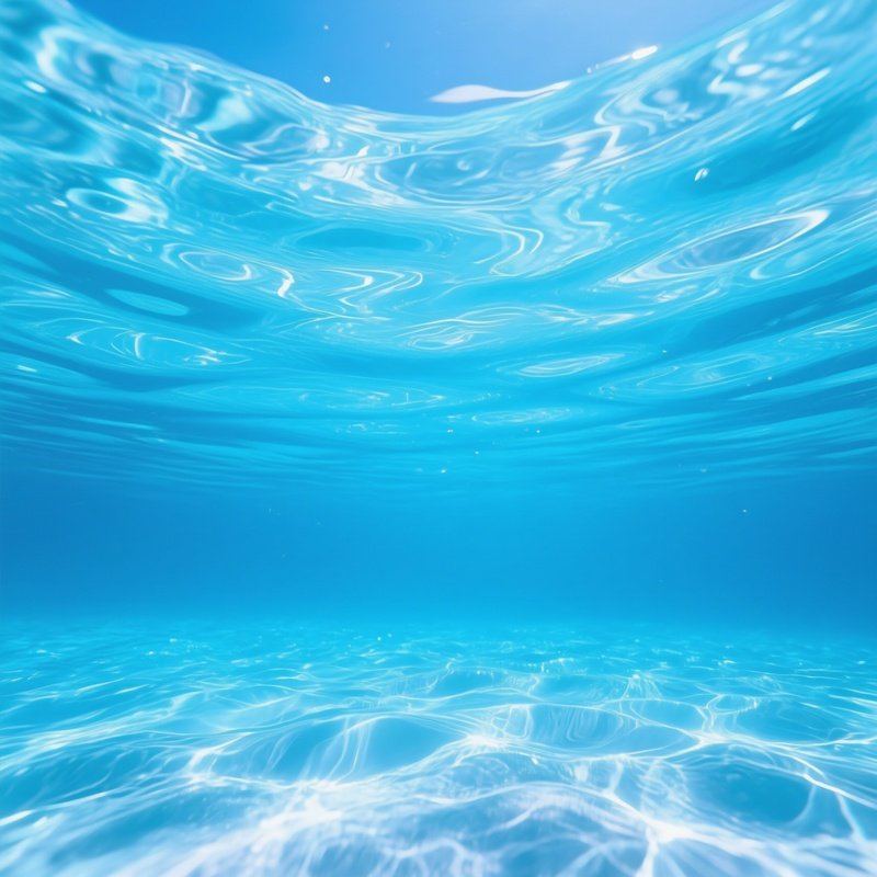 Underwater View Of Water Surface Underwater Ocean