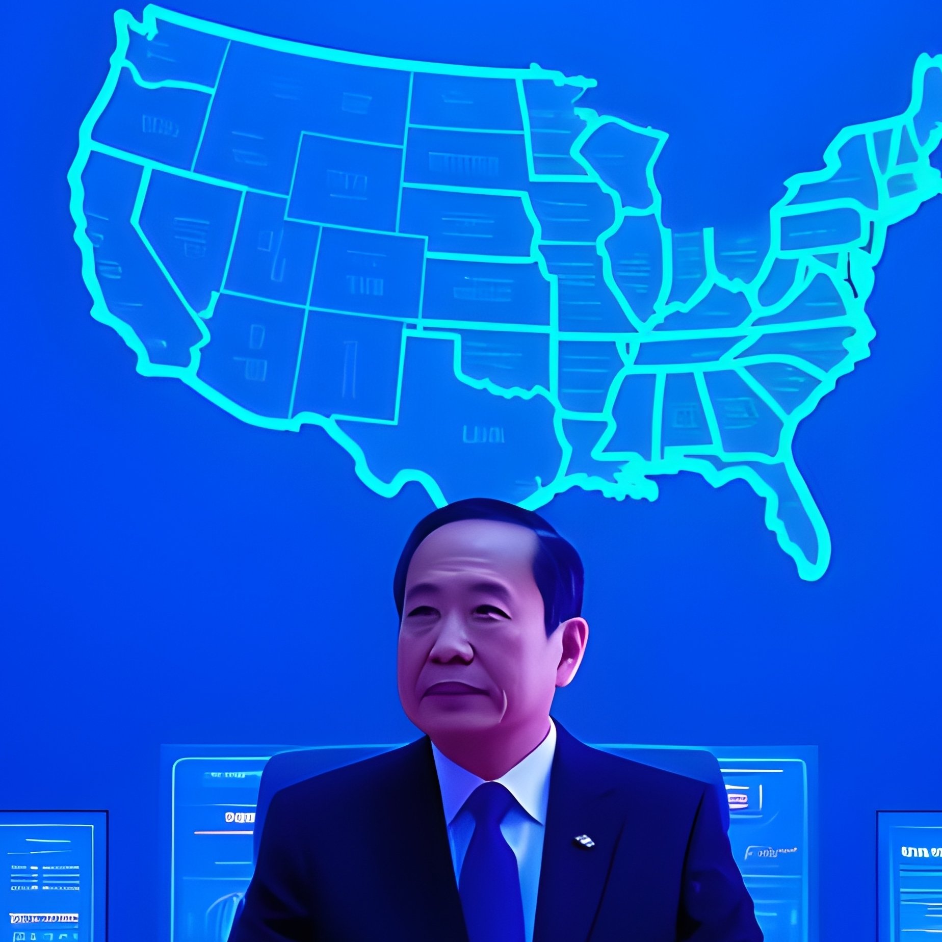 United States Has A Vietnamese President Futuristic Dream - Full Resolution Quality Preview