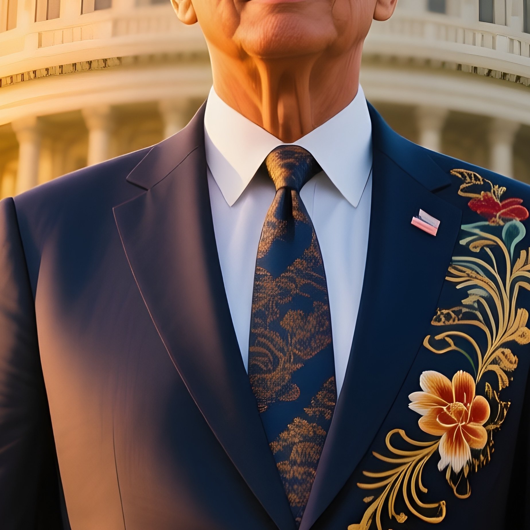 United States Has A Vietnamese President Fantasy Portrait - Full Resolution Quality Preview