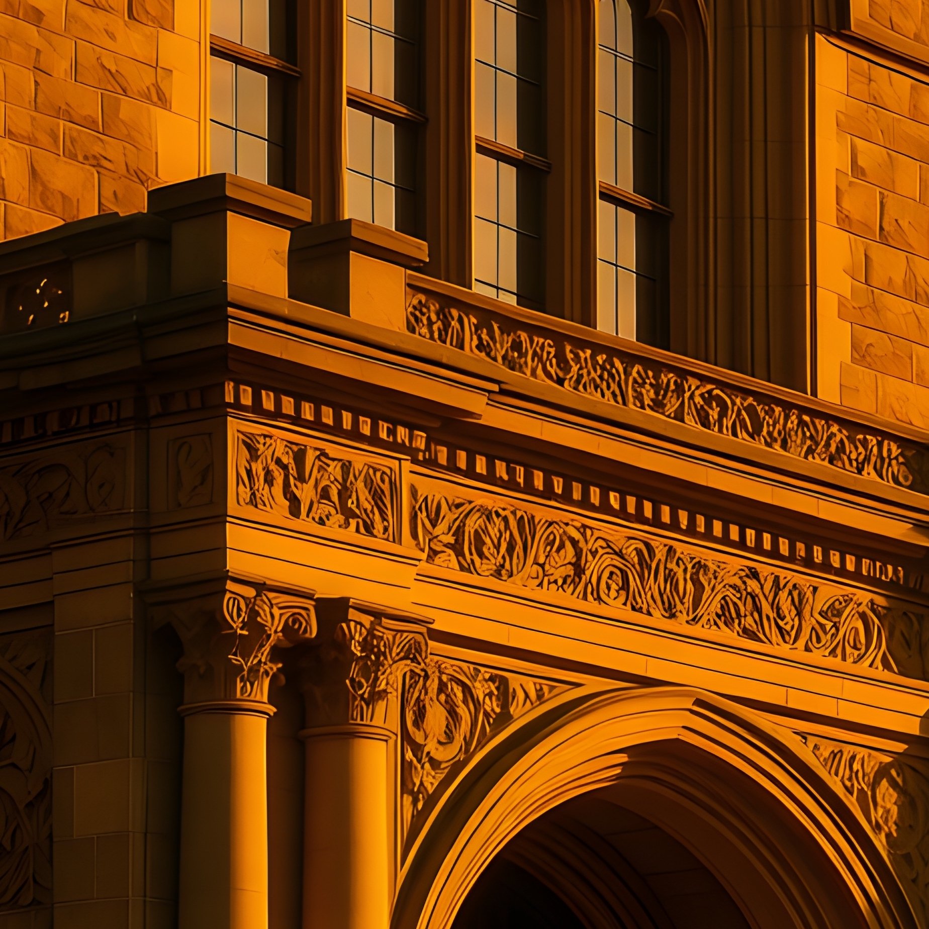 University Architecture Exterior Historic - Full Resolution Quality Preview