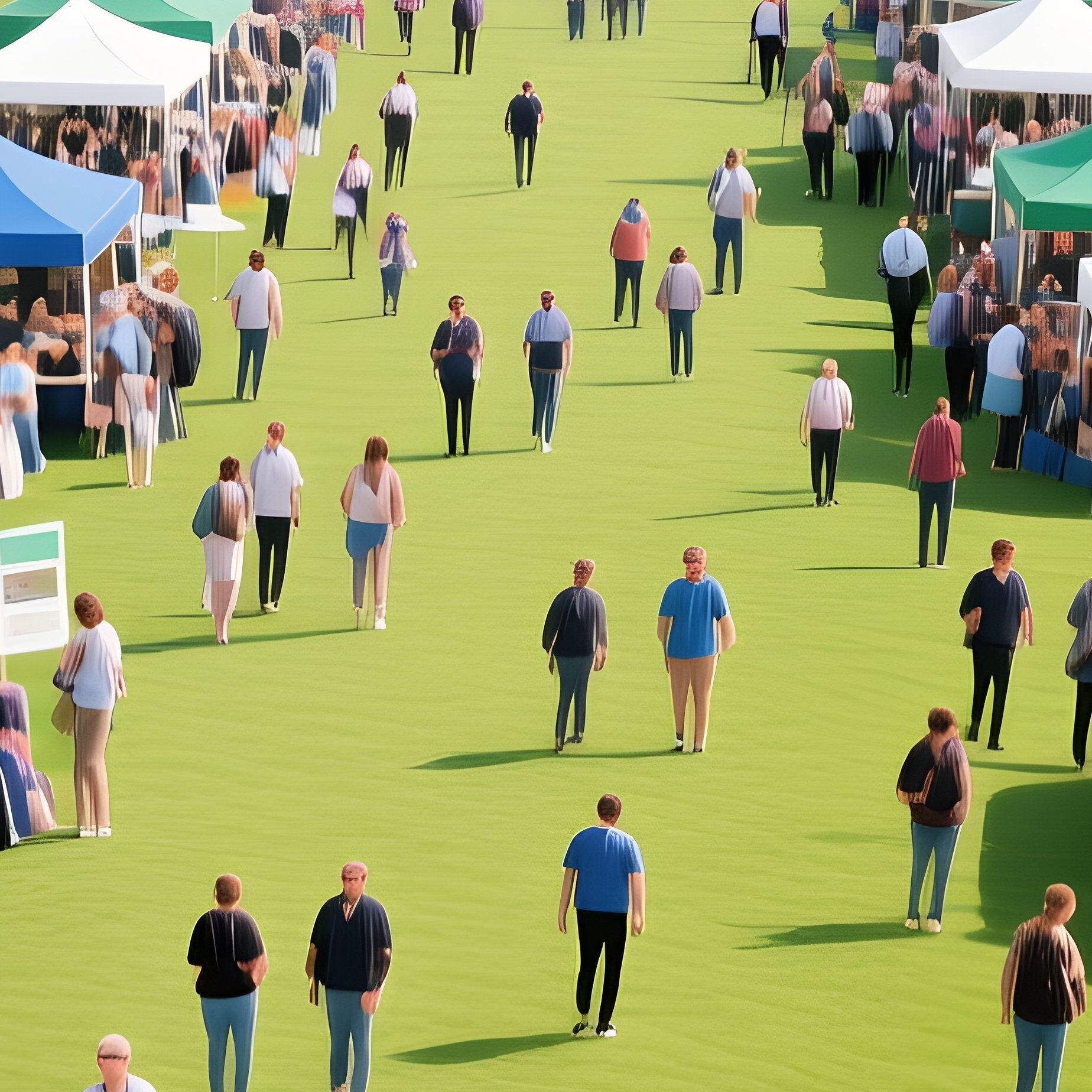 University Open Day Event Landscape - Full Resolution Quality Preview