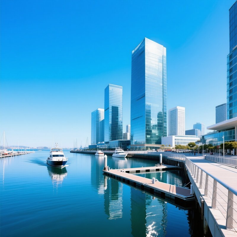 Urban Landscape Stadtbild Waterfront City