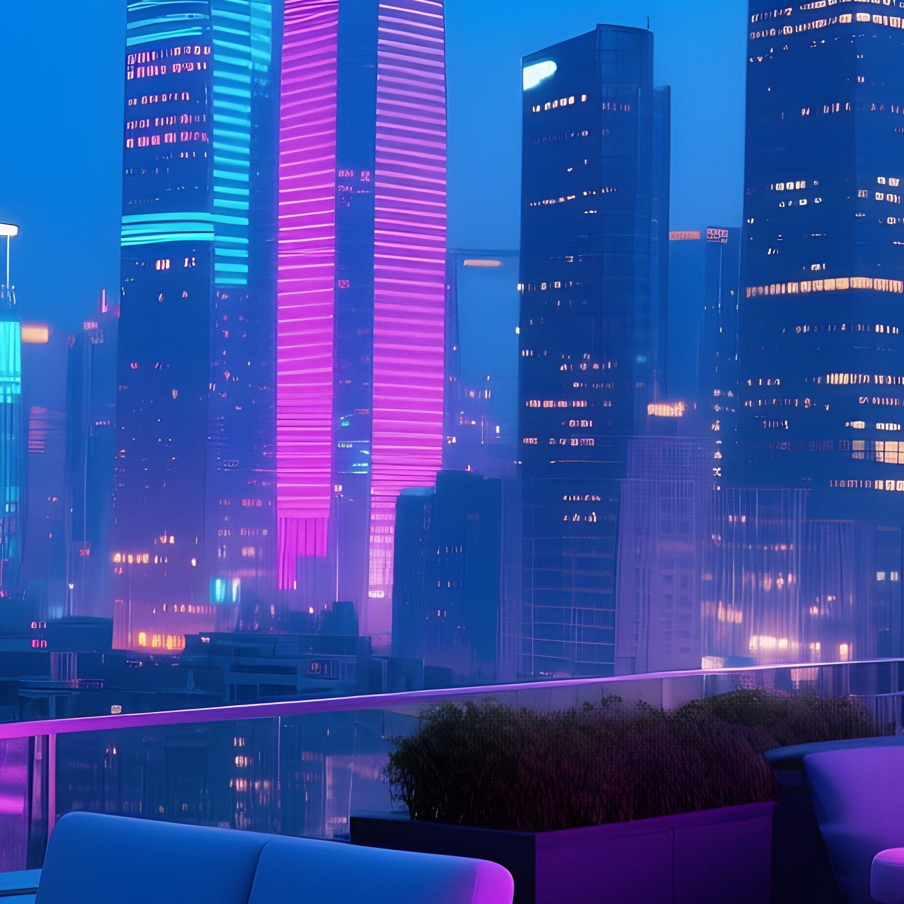 Urban Luxury Lifestyle City Night - Full Resolution Quality Preview