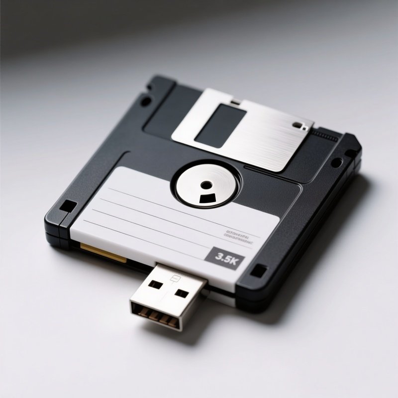 Usb Drive Disguised As Floppy Disk