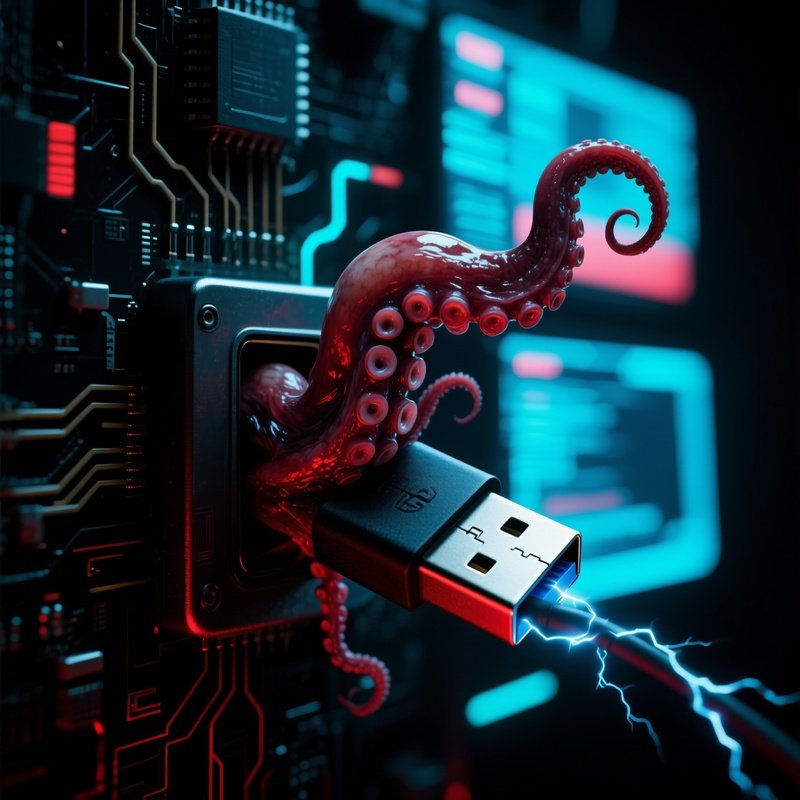 Usb Squirming Tentacle Horror