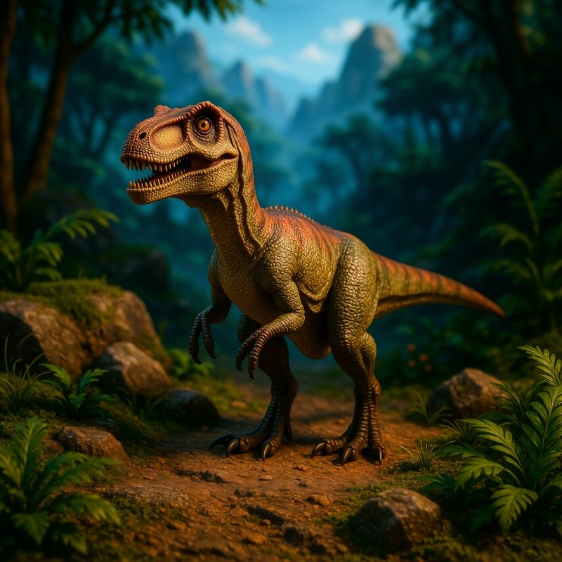 Utahraptor_In_Video_Game_Diorama