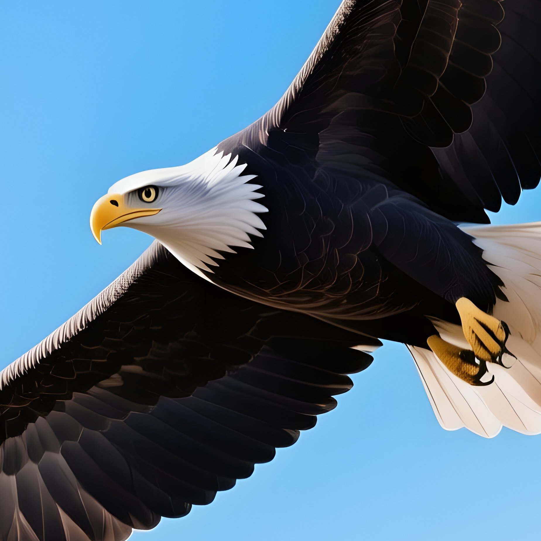 Majestic bald eagle - Full Resolution Quality Preview