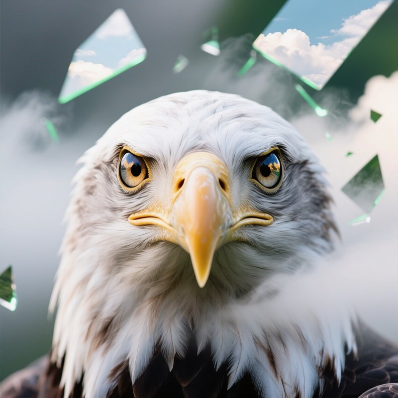 Eagle's face