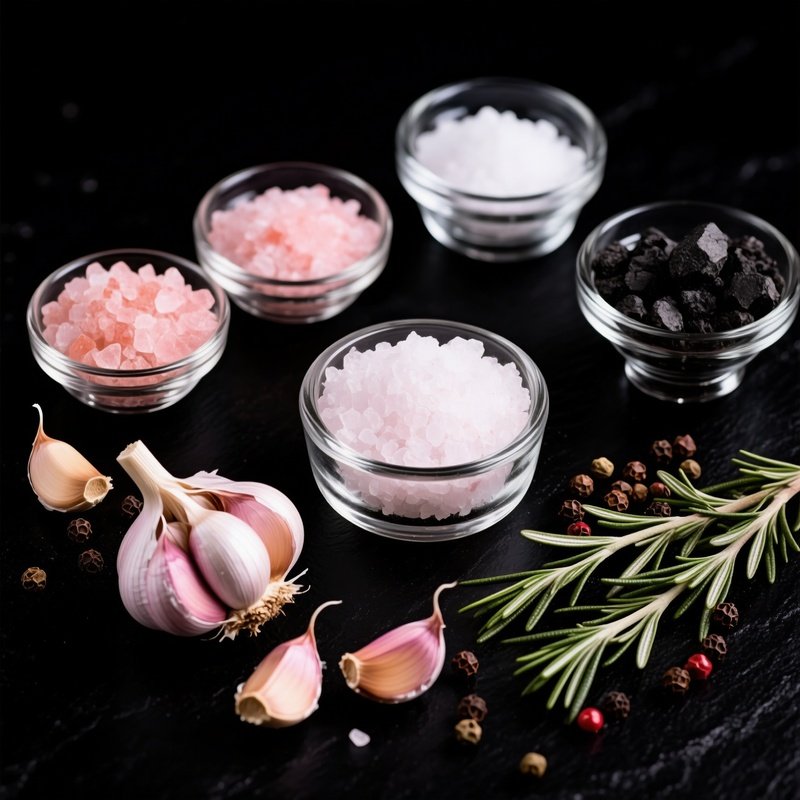 Various Types Of Salt And Spices Salt Spices