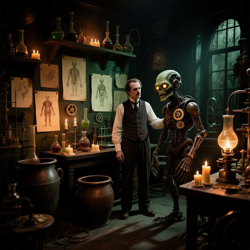 Victorian Gothic Stoker Shelley Doyle Public Domain 2