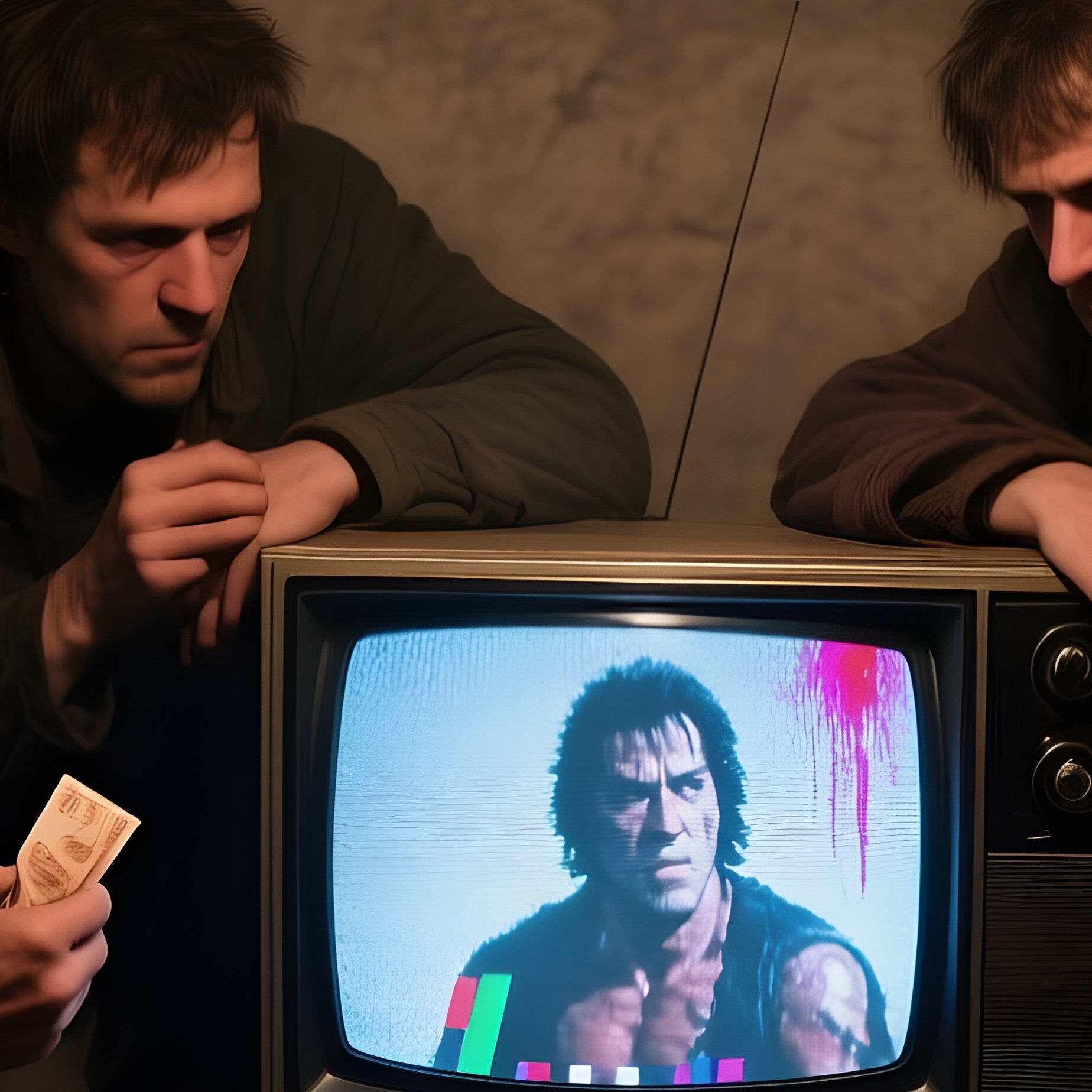 Video Salon 1989 Basement Room - Full Resolution Quality Preview