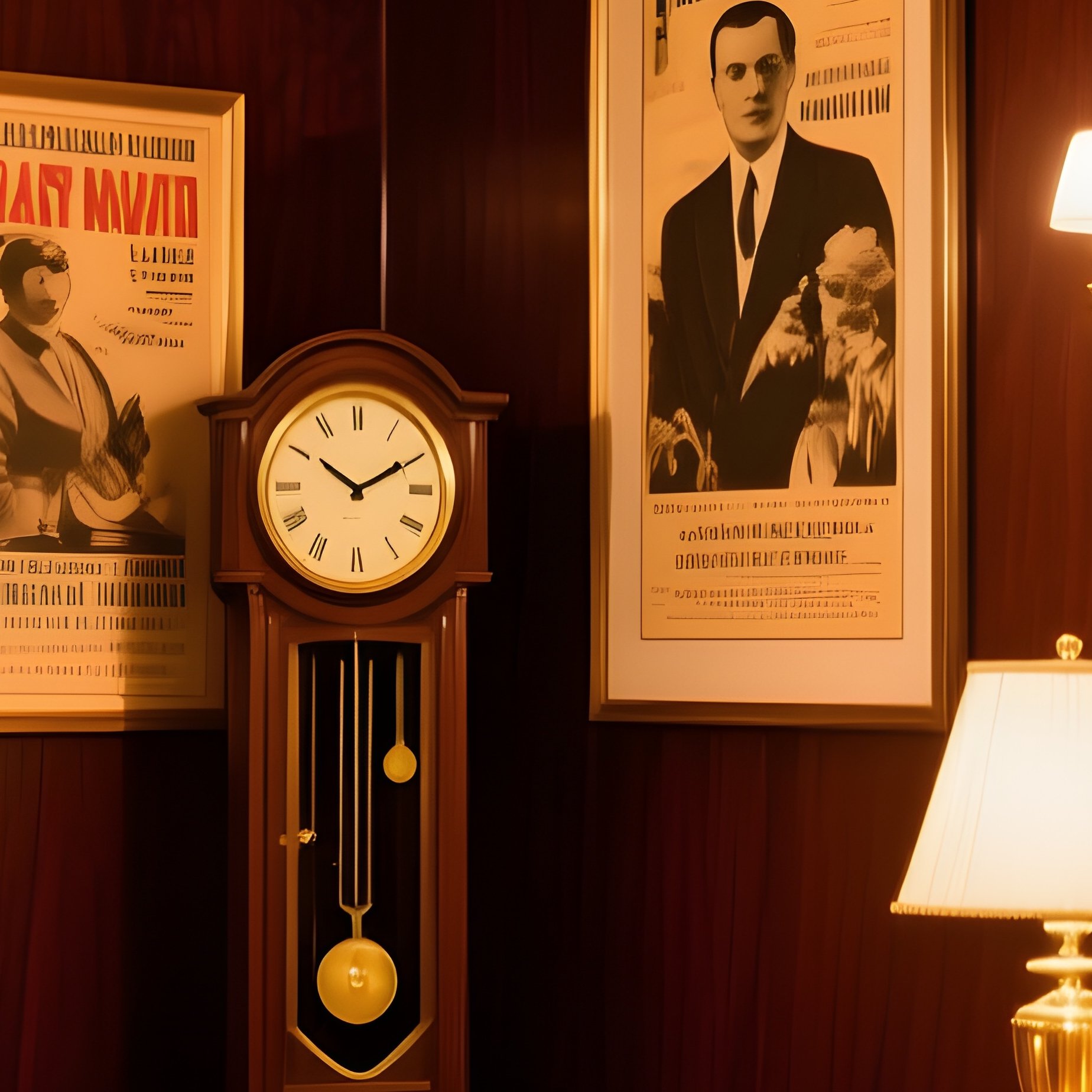 Vintage Historical Art Deco Interior - Full Resolution Quality Preview