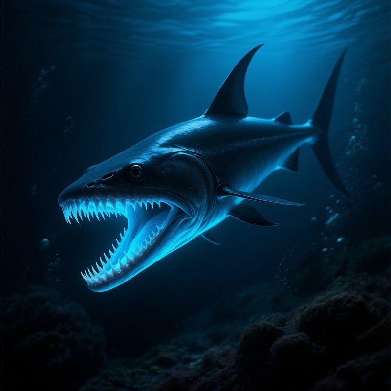 Viperfish Sharp Teeth Science Fiction Artwork