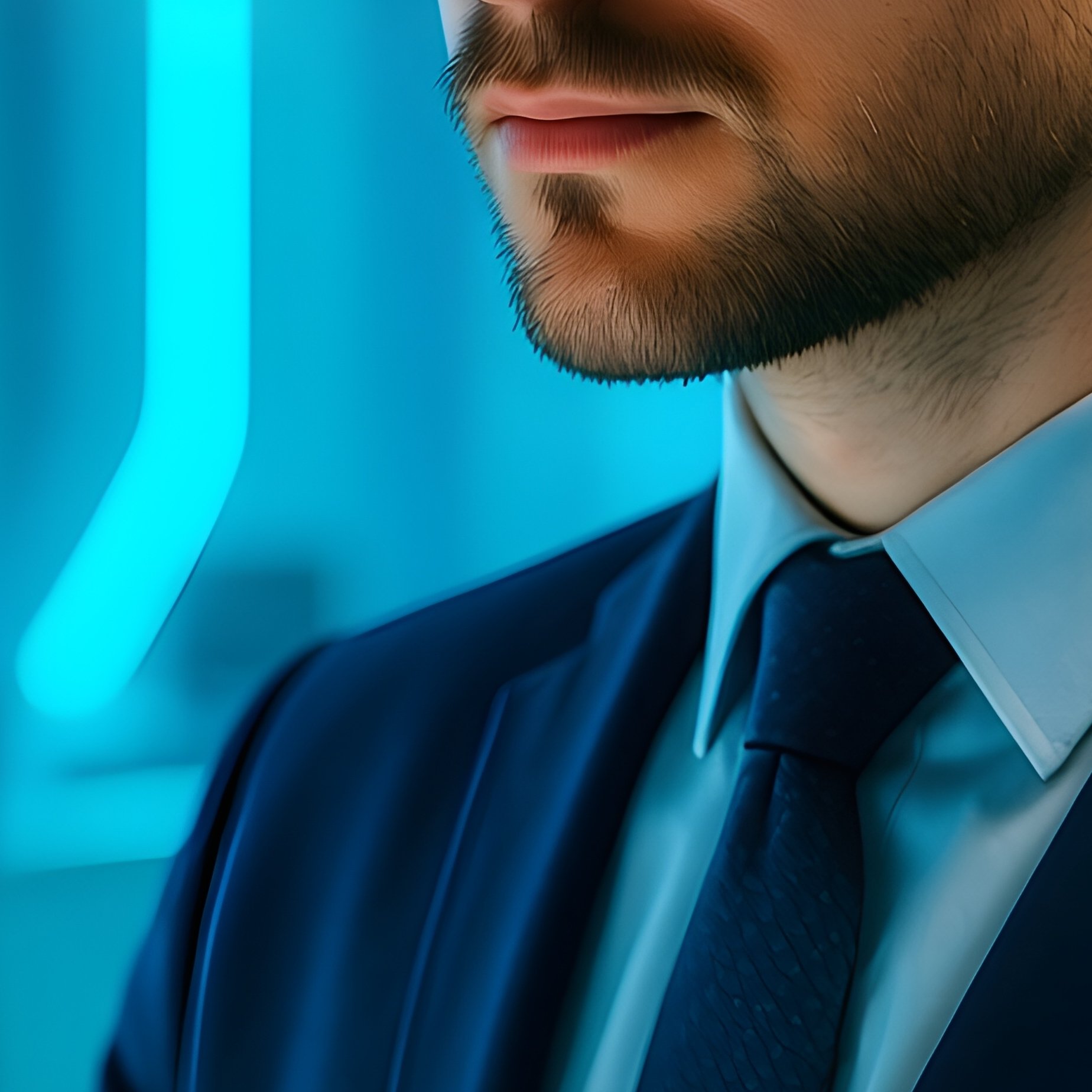 Virtual Entrepreneur Typing On Tablet - Full Resolution Quality Preview