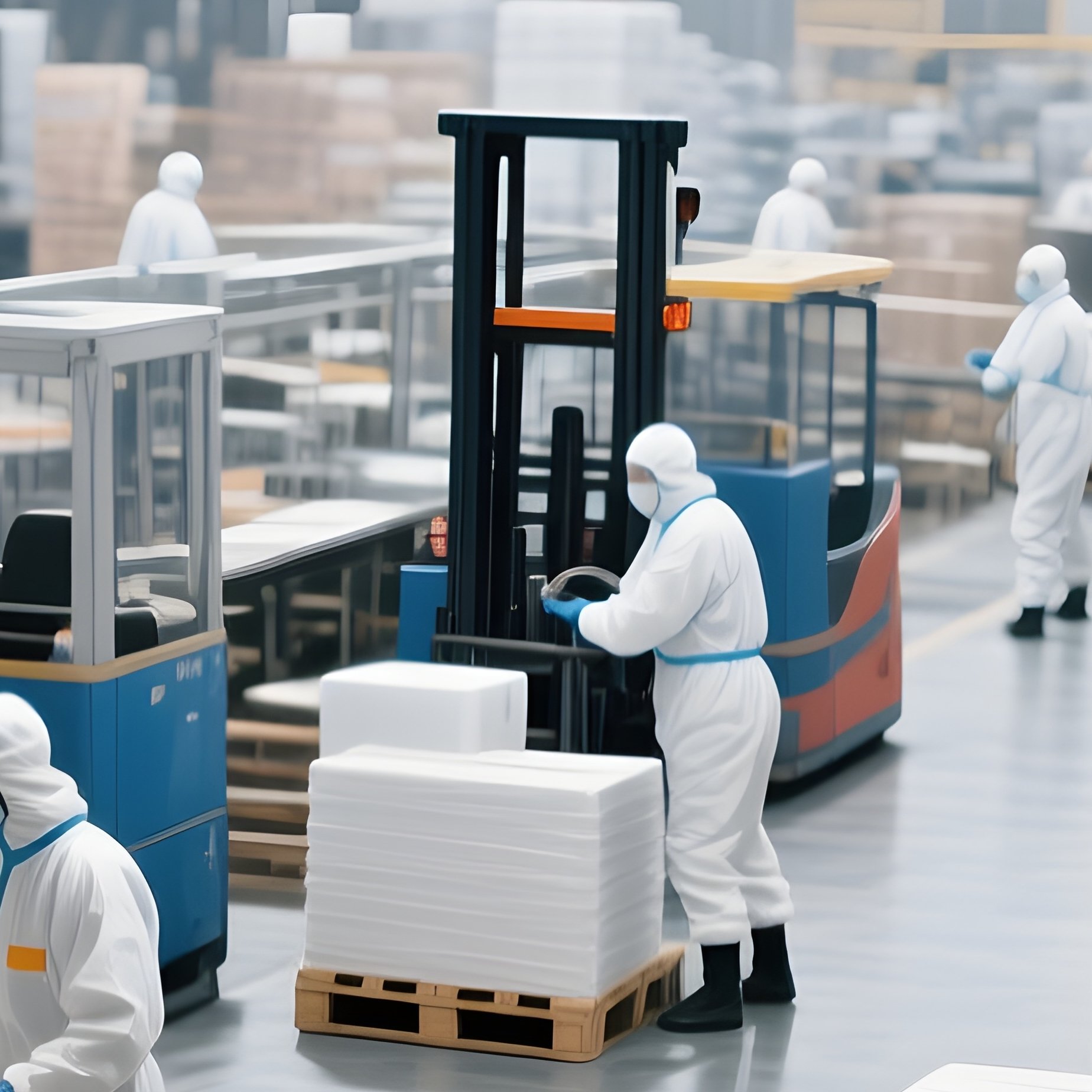 Warehouse Logistics Area - Full Resolution Quality Preview