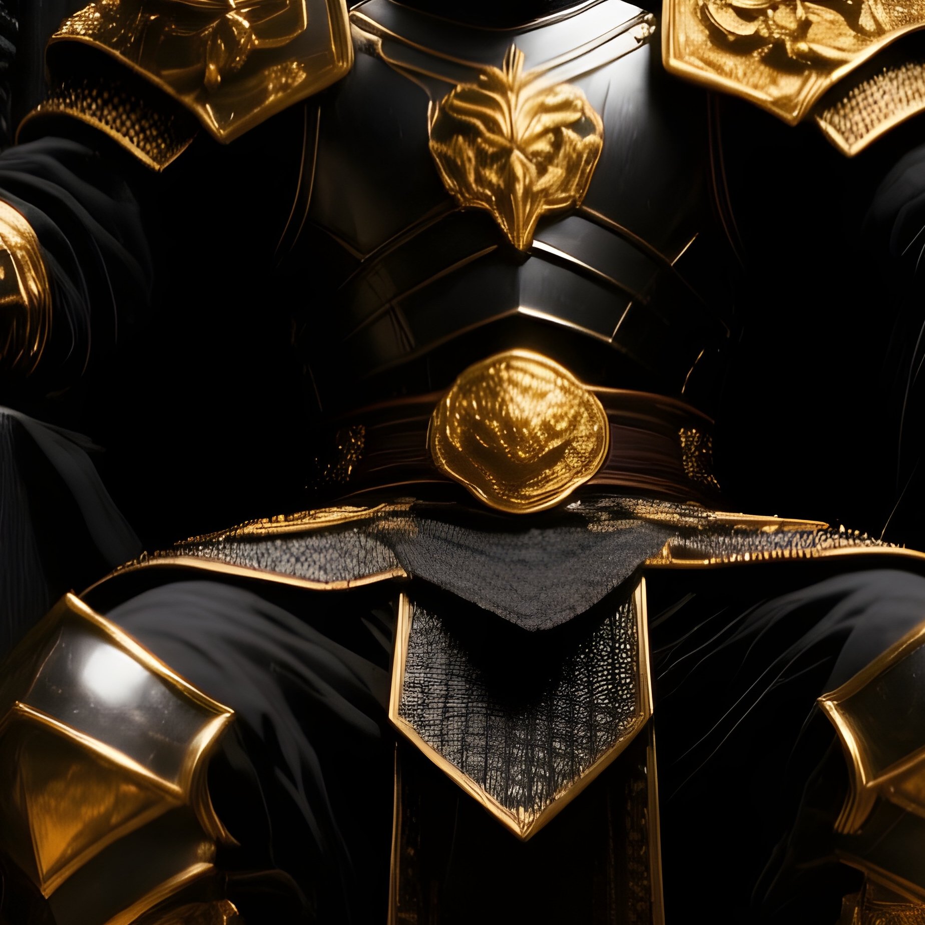 Warlord On Throne Surrounded By Looted Gold - Full Resolution Quality Preview
