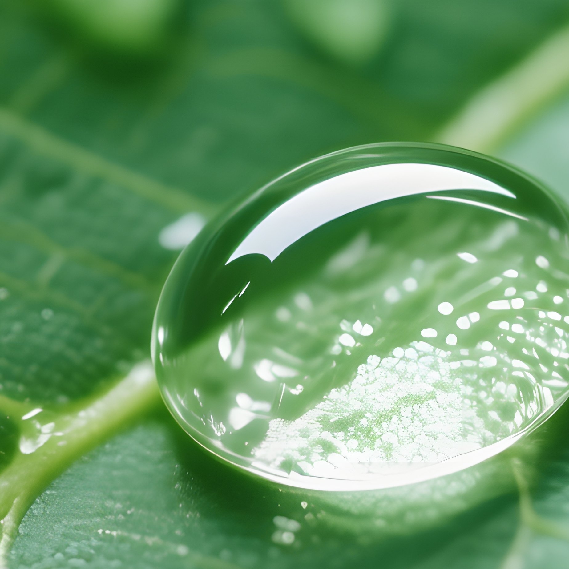 Water Droplets On A Leaf Nature Water - Full Resolution Quality Preview
