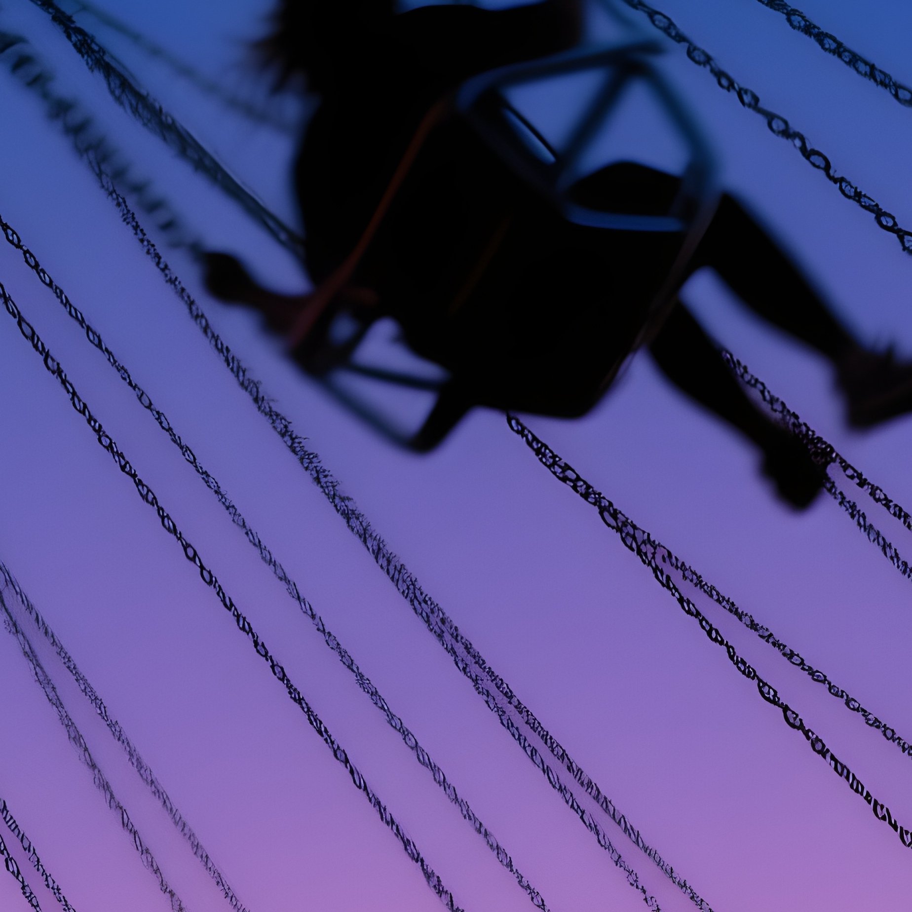 Wave Swing Ride Twilight Centrifugal Force - Full Resolution Quality Preview