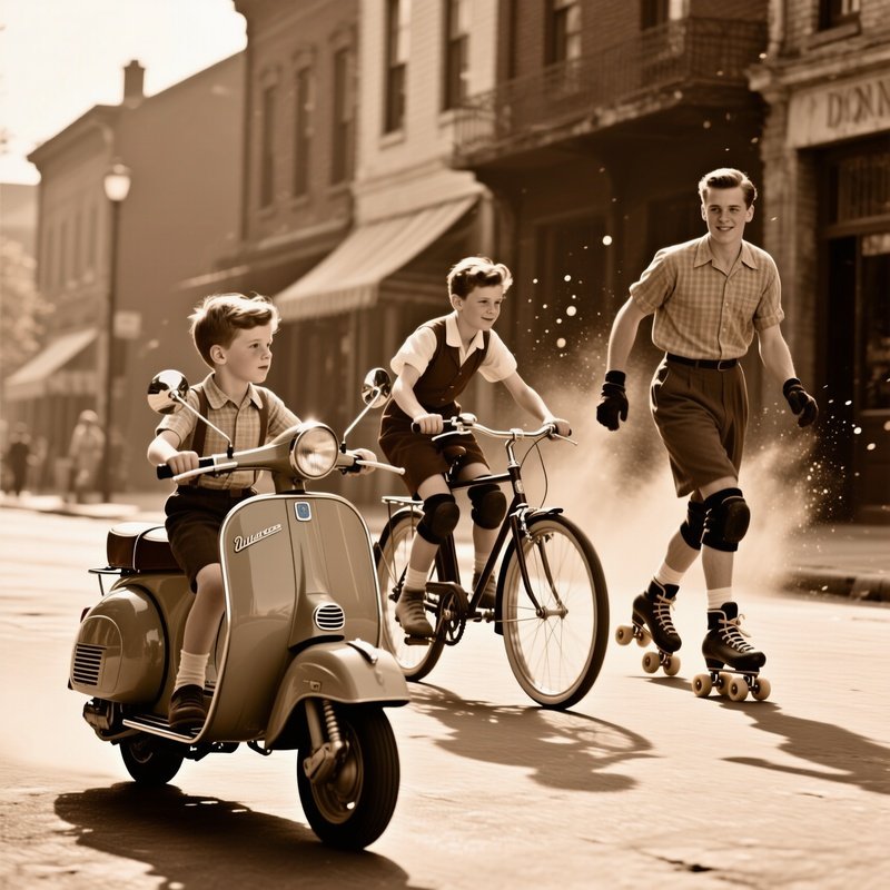 Wheels And Motion Skate Bike Roller 3