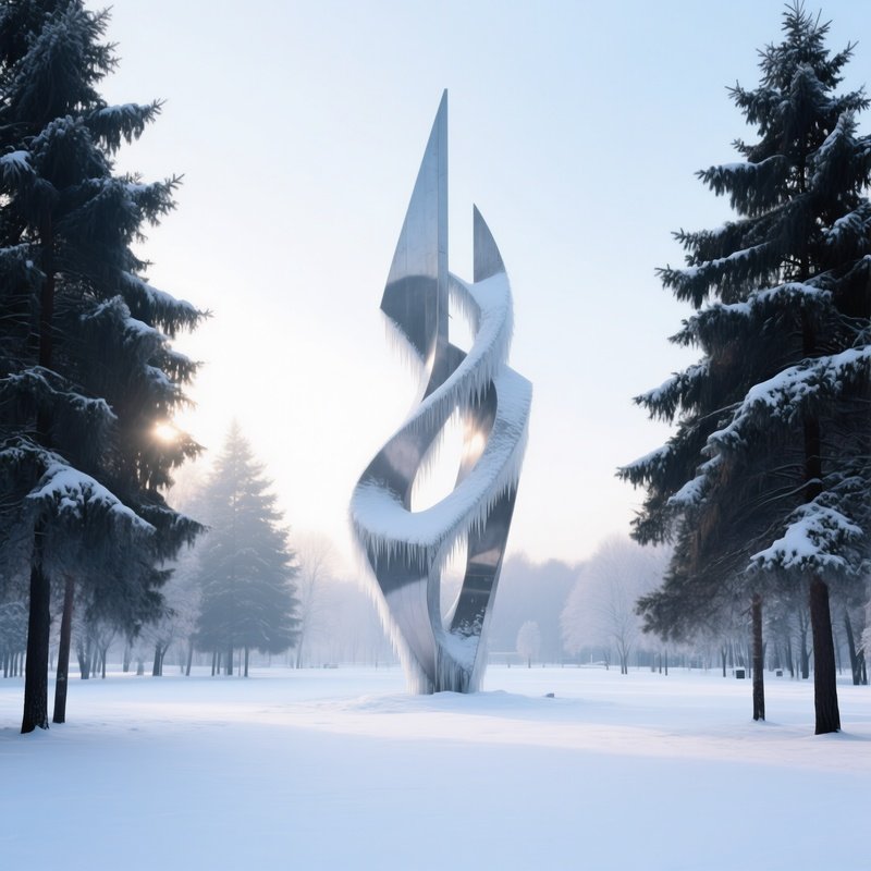 Winter Park Steel Sculpture