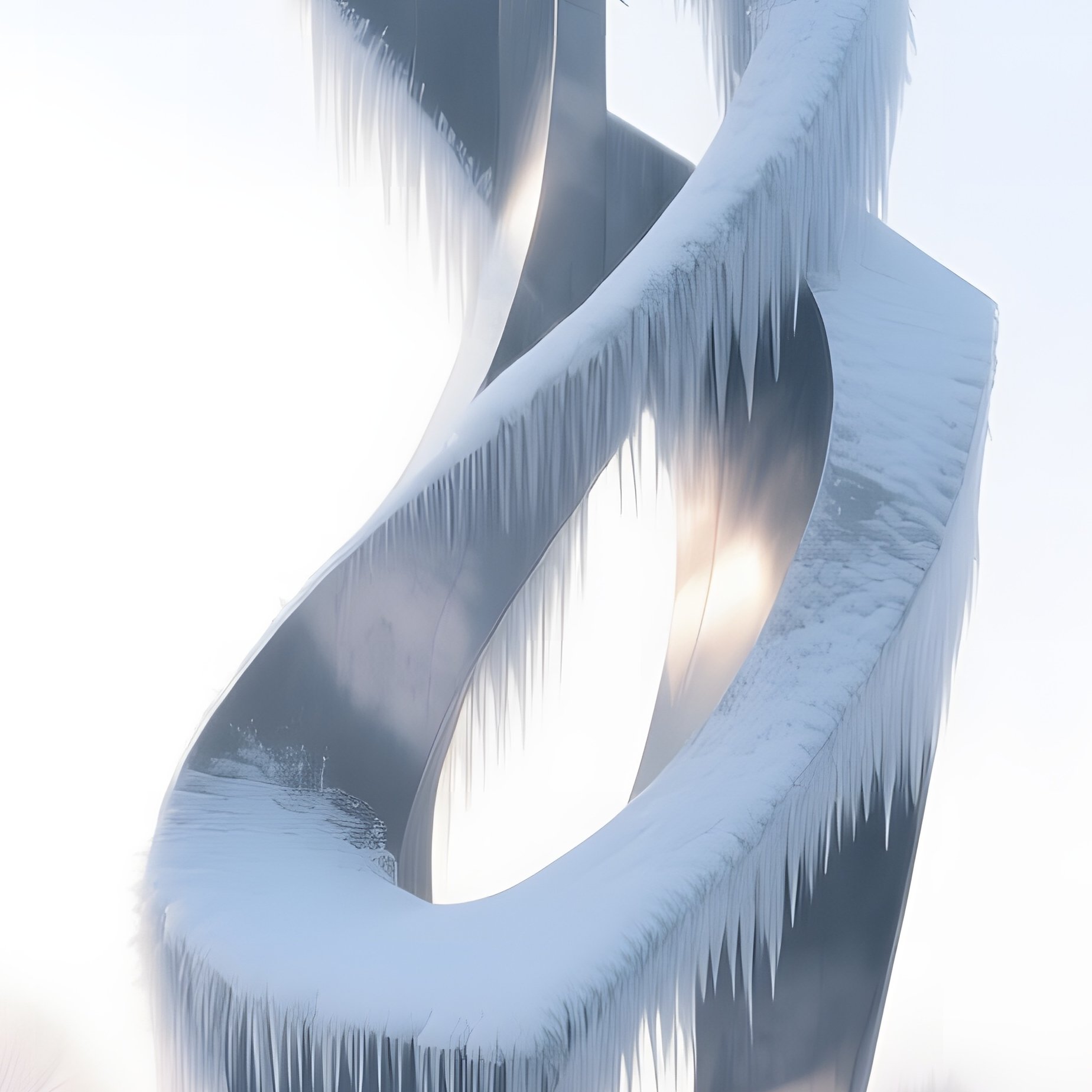 Winter Park Steel Sculpture - Full Resolution Quality Preview