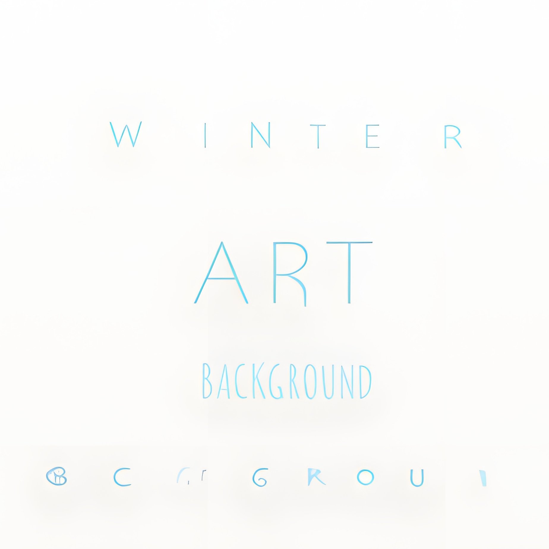 Winter Themed Artistic Background Winter Art - Full Resolution Quality Preview