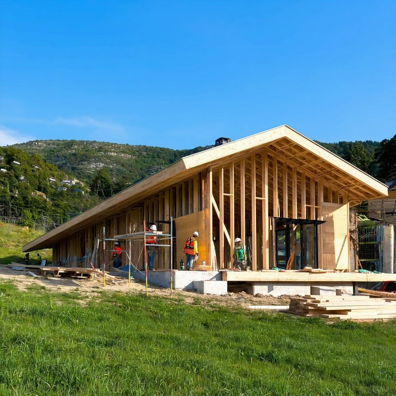 Wood And Construction Wooden Architecture