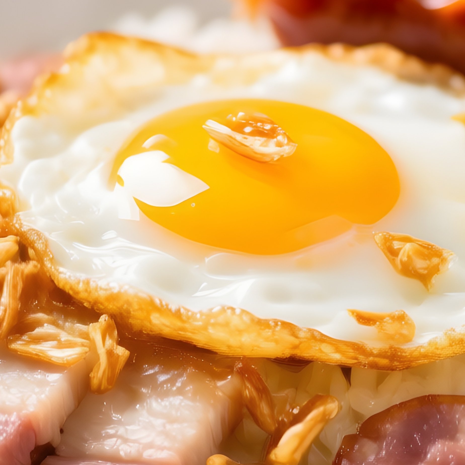 Xoi Mam Savory Sticky Rice With Pork Chinese Sausage Egg And Fried Shallots - Full Resolution Quality Preview