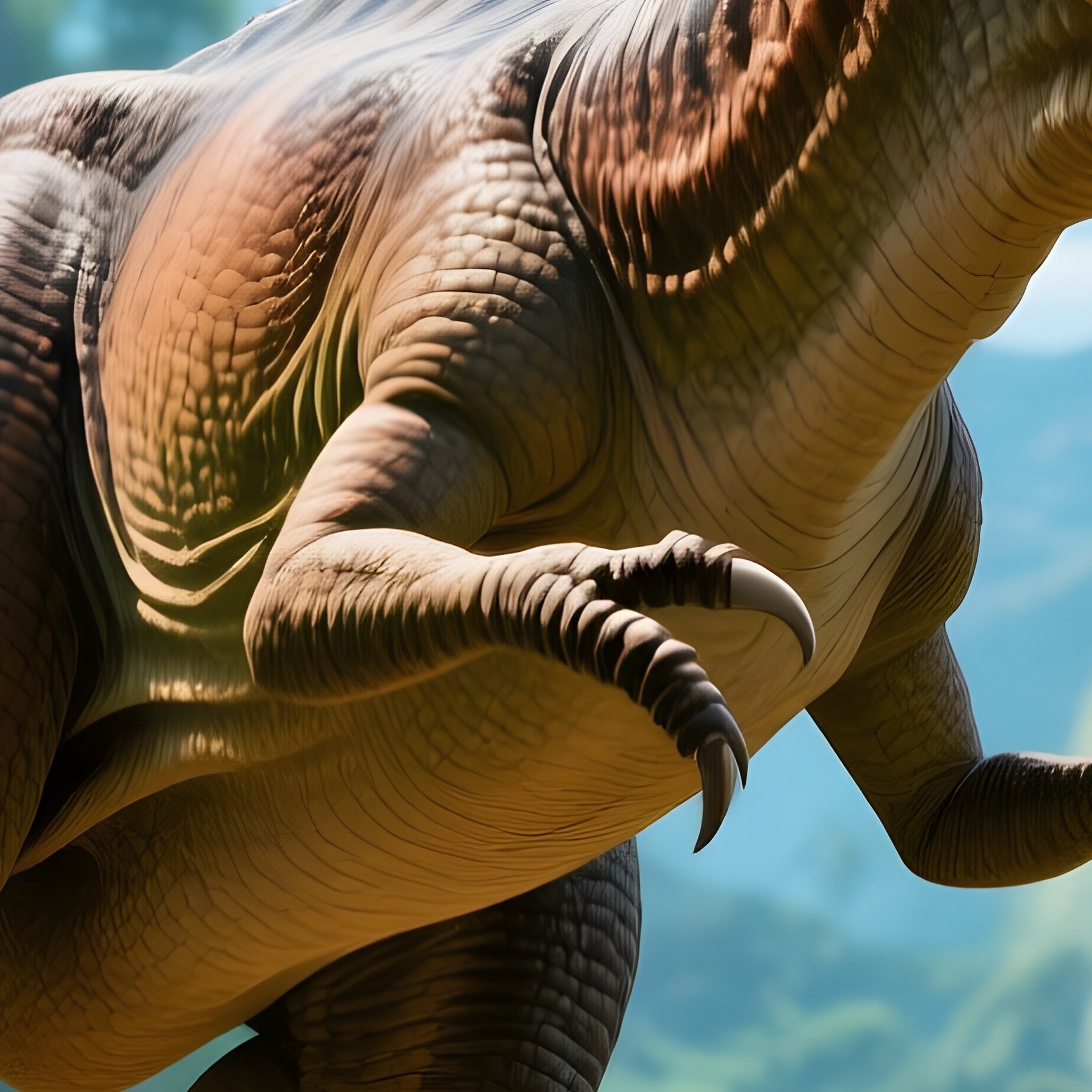 Yangchuanosaurus In Digital World - Full Resolution Quality Preview