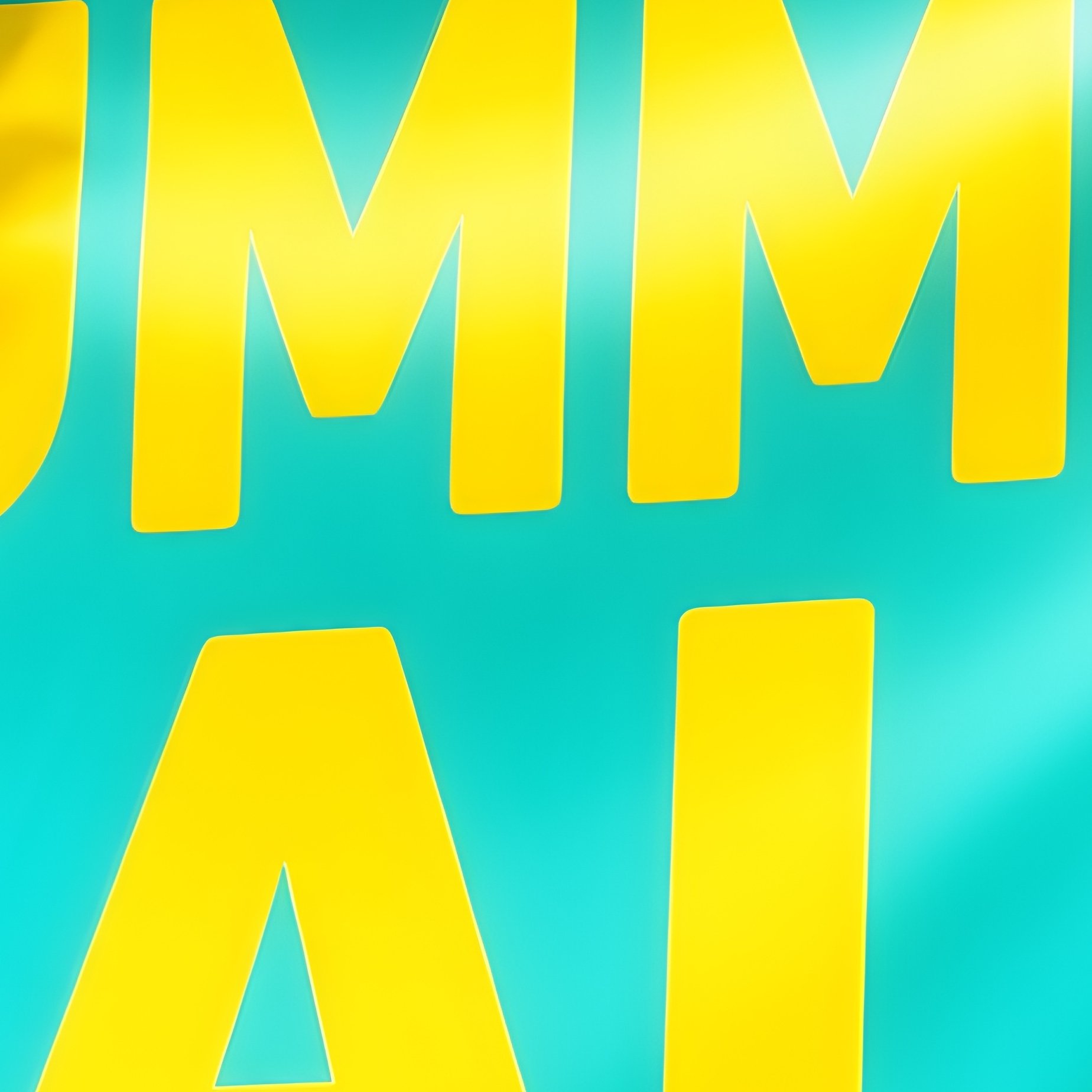 Yellow Bold Summer Sale Banner Outdoor Sunlight - Full Resolution Quality Preview