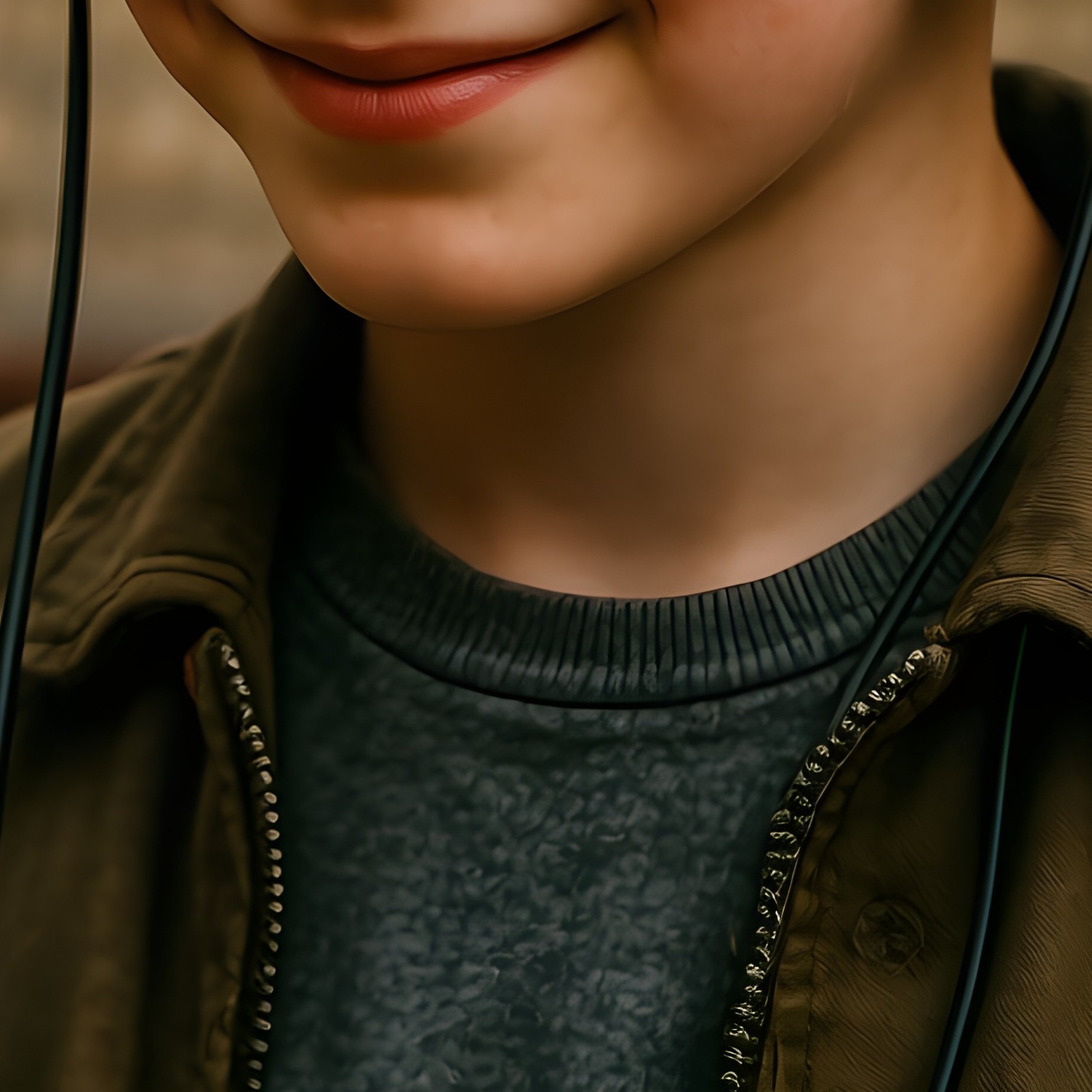 Young Person With Soviet Cassette Player 1987 - Full Resolution Quality Preview