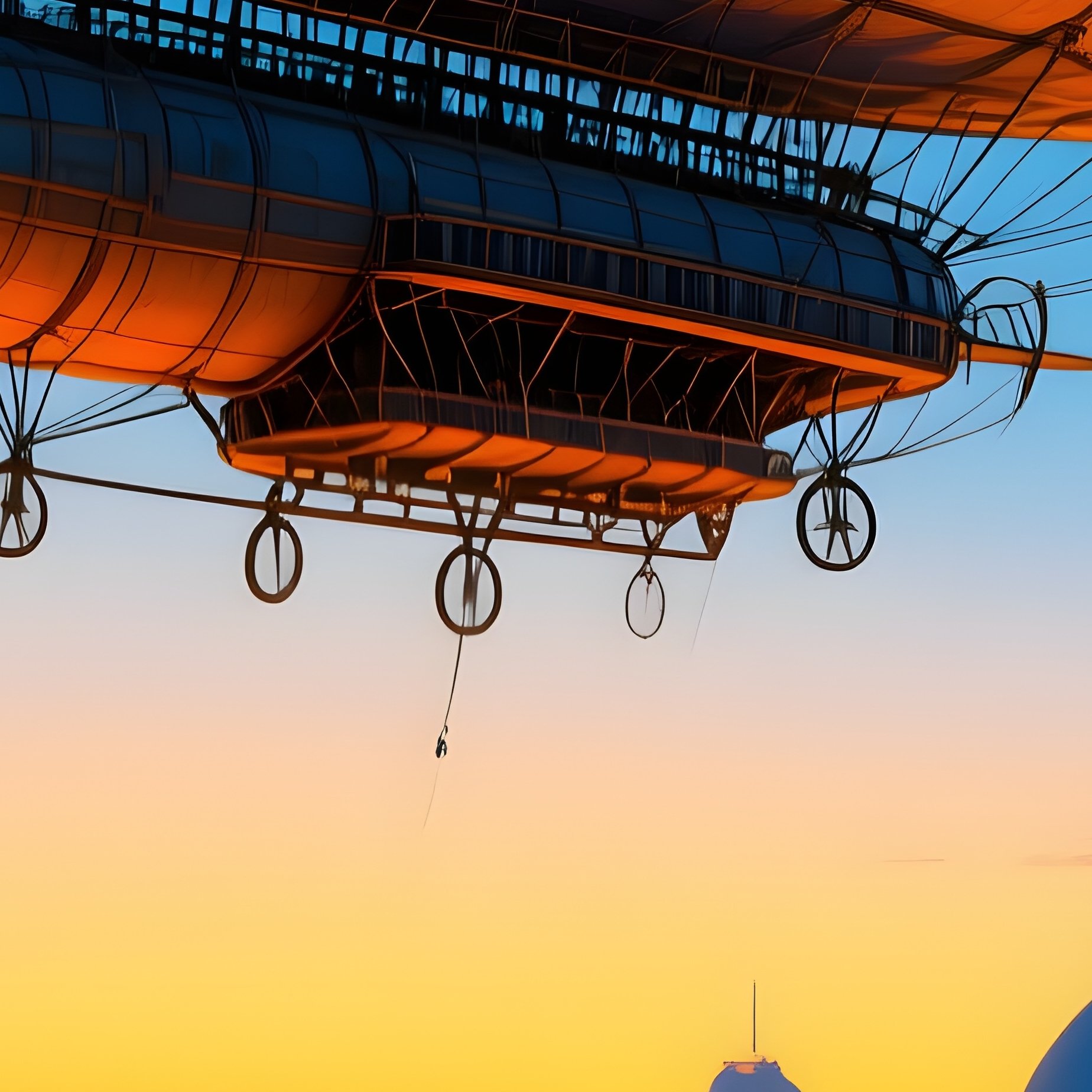 Zeppelin Cairo Twilight Digital - Full Resolution Quality Preview