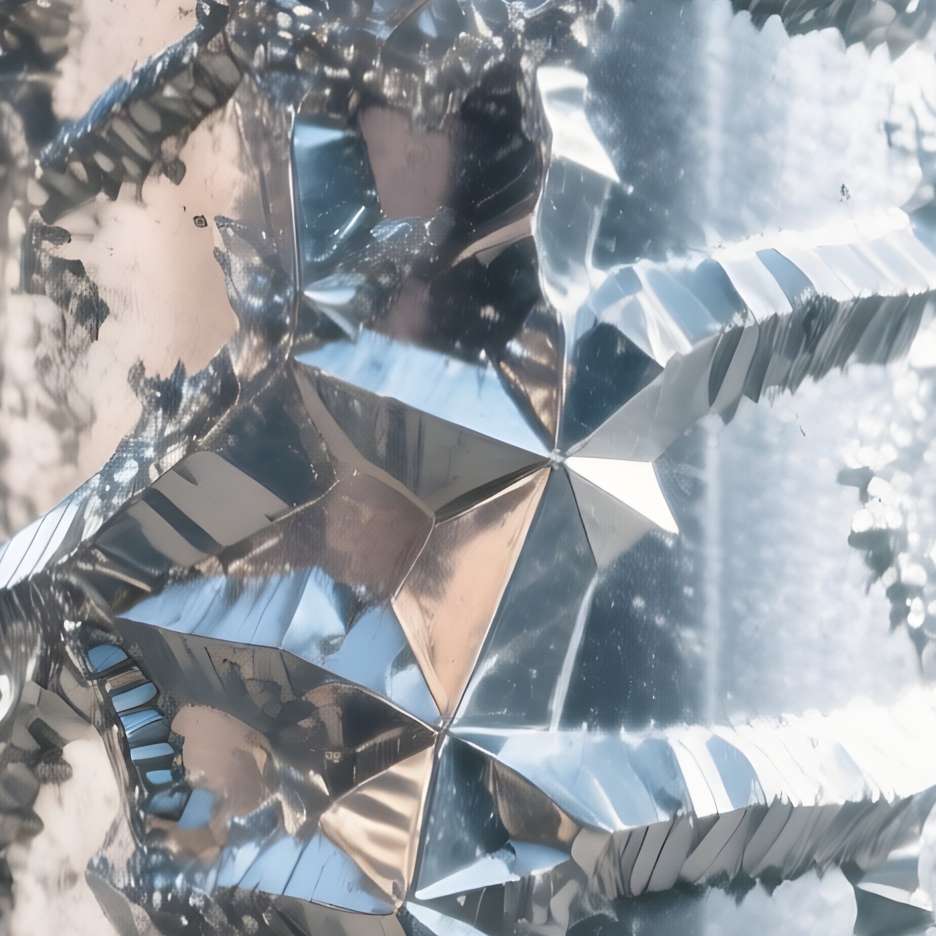 Zinc Plating Street Lamp Pole Close Up - Full Resolution Quality Preview